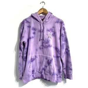 Jeffree Star tie dye Blow Pony hoodie purple sweatshirt unisex